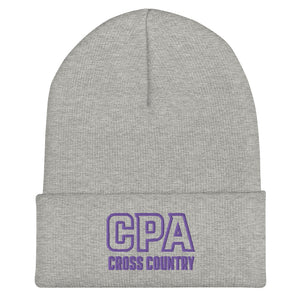CPA Cross Country | Embroidered Cuffed Beanie