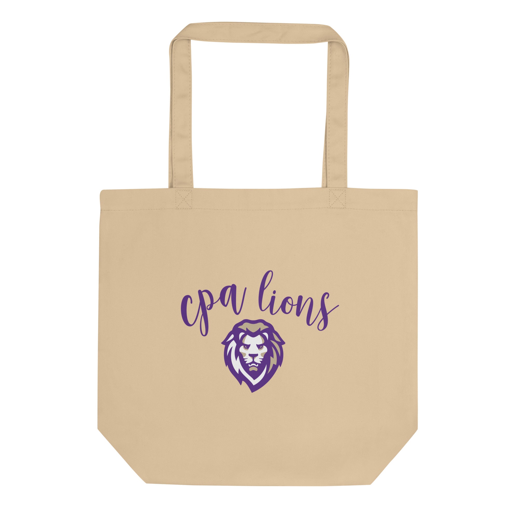 CPA Lions| Eco Tote | Econscious | Natural Organic Cotton