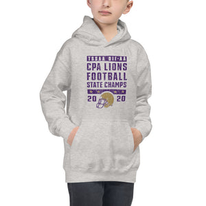 Youth Hoodie 2020 FB State Champs