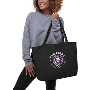 CPA Lions | Large Eco Tote | Econscious | Black