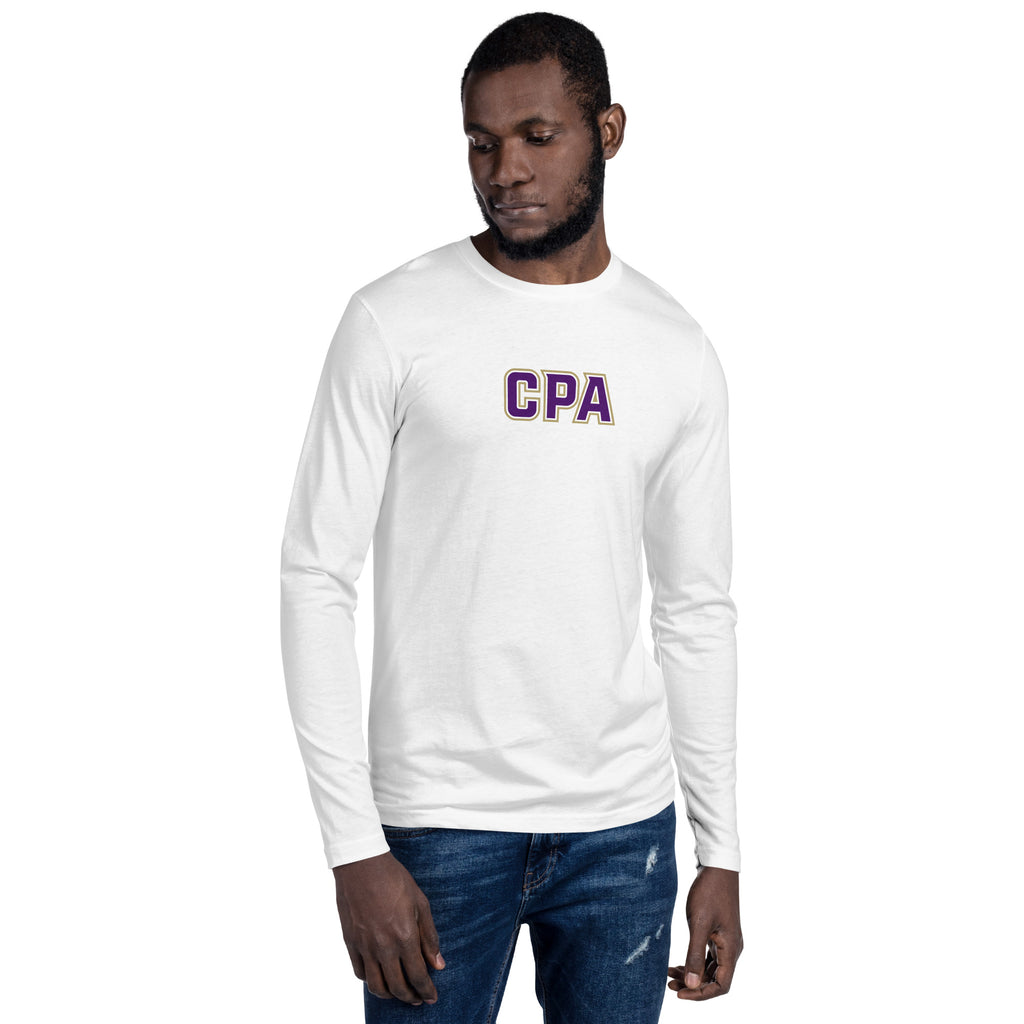 CPA | Men's Fitted Long Sleeve Shirt | Next Level 3601