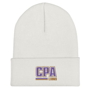 CPA Lions Cuffed Beanie | embroidered