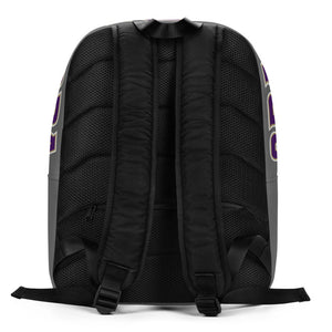 Minimalist All-Over Print Backpack | Gray