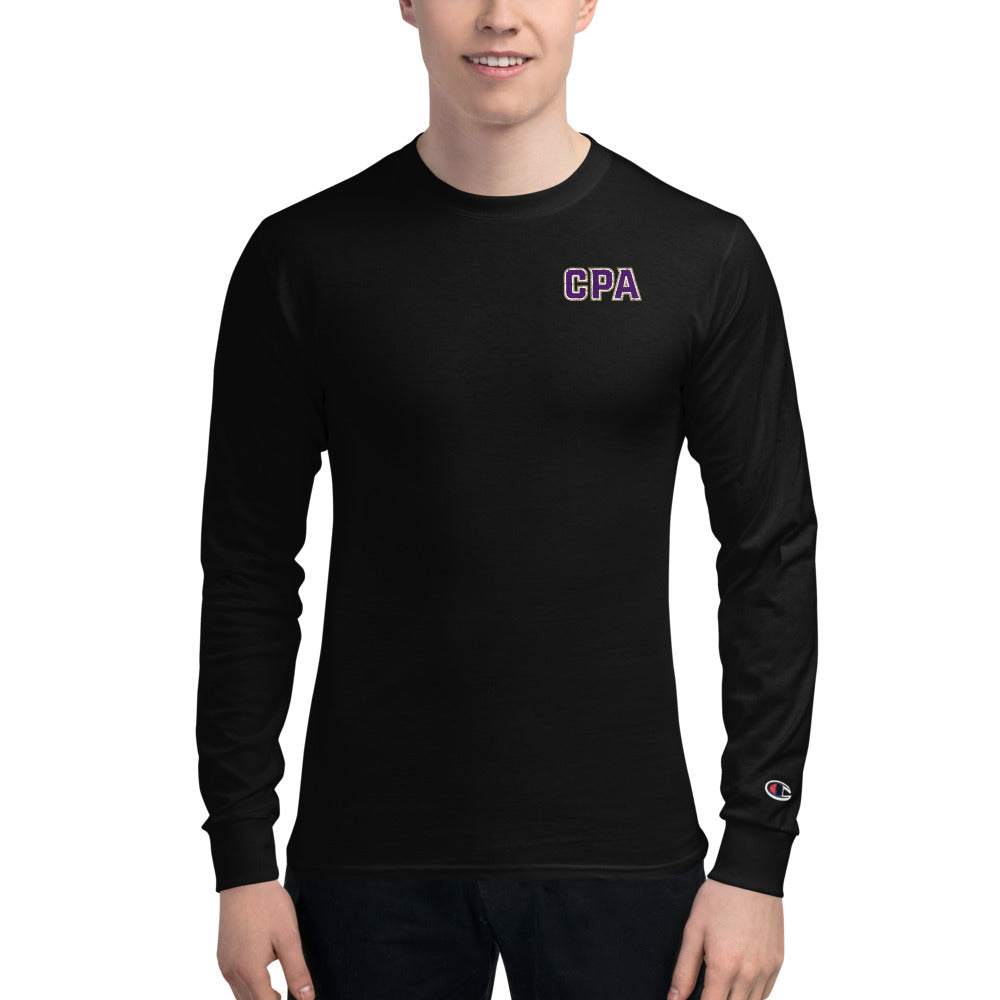 CPA Lions, Men's Fitted Long Sleeve Shirt