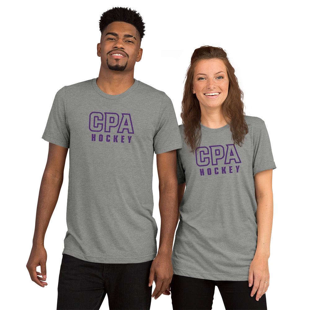 CPA Hockey | Unisex Tri-Blend T-Shirt | Bella + Canvas 3413