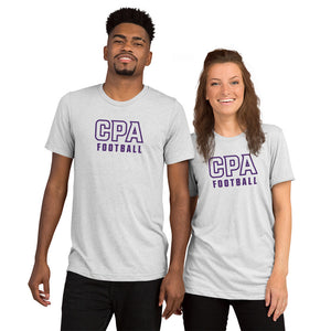CPA Football | Unisex Tri-Blend T-Shirt | Bella + Canvas 3413